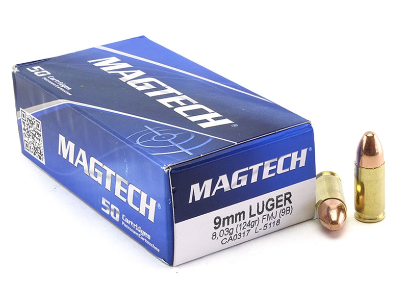 Magtech 9mm 124gr FMJ 50rd