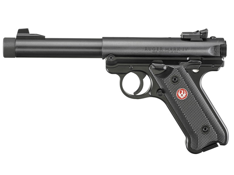 Ruger Mark IV Target .22LR 5.5' Pistol, Blued, TB