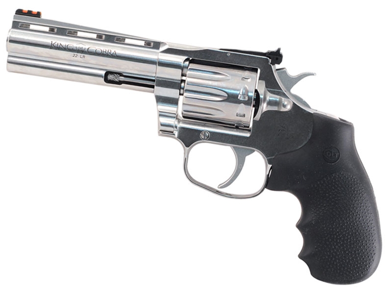 Colt King Cobra Target .22LR 4.25' 10rd Revolver, Stainless