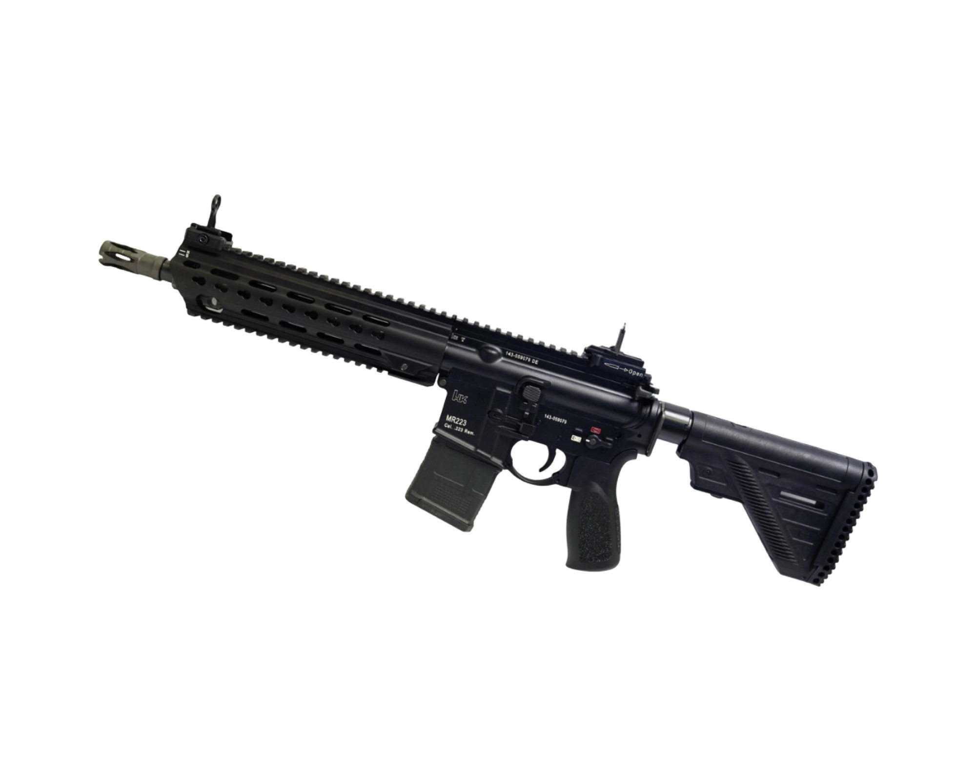 B&T / Heckler & Koch HK MR223A3 Semi-Auto Rifle | 11″ Barrel SBR -civilian HK416A5 Rare German Market Edition- Black