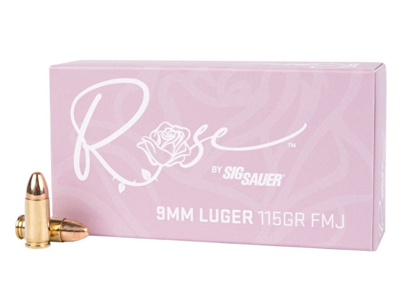 Sig Sauer Rose 9mm 115gr FMJ 50rd