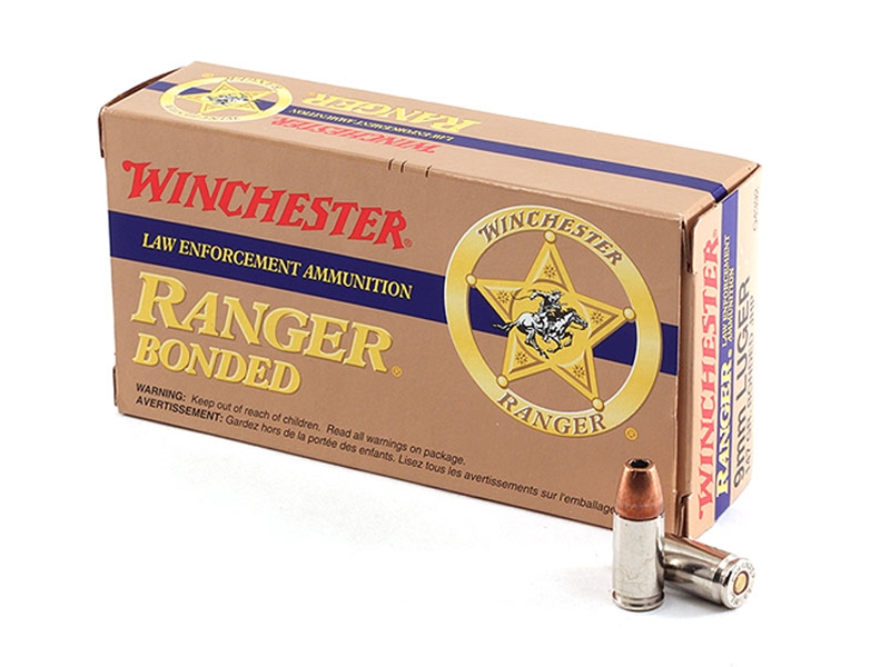Winchester Ranger 9mm 147gr Bonded JHP 50rd