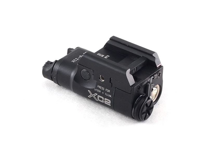Surefire XC2-B Compact Pistol Light/Red Laser - Black