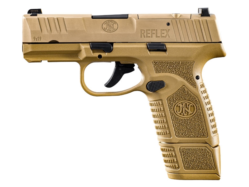 FN Reflex MRD 9mm 15rd Pistol, FDE