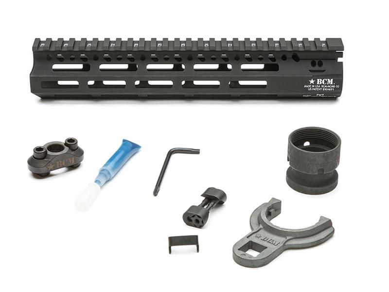 BCM MCMR-10 10' AR15 MLok Handguard, Black