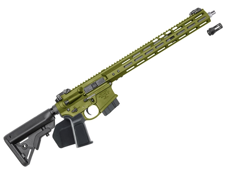 Noveske Gen 4 Recon 16' 5.56 Rifle, Bazooka Green - CA Featureless