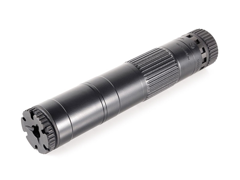 Dead Air Silencers Mojave 9 Modular 9mm Silencer w/ 1/2-28 Piston, Black
