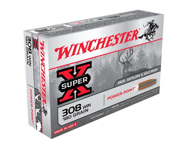 Winchester Super X 308 Win 180gr Power Point 20rd