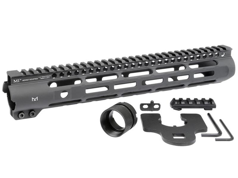 Midwest Industries Slim Line One Piece Handguard 12.625' M-LOK