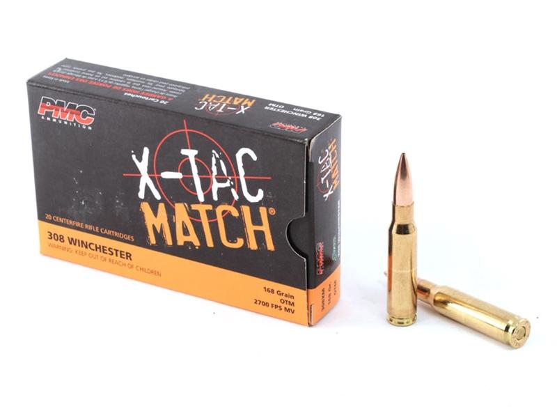PMC X-Tac Match .308Win 168gr OTM 20rd