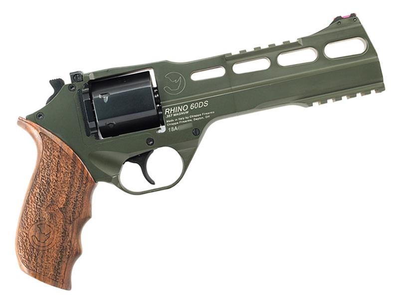 Chiappa Rhino 60DS .357Mag 6' 6rd Revolver, Hunter OD Green