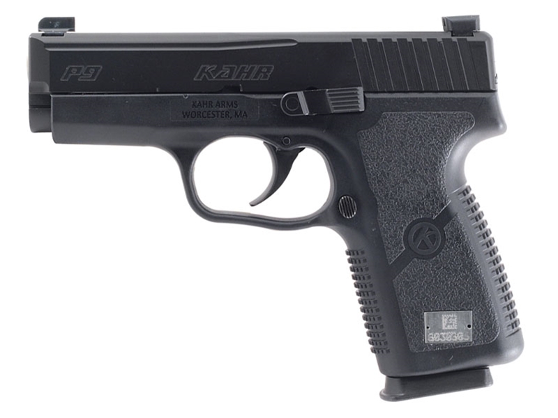 Kahr Arms P9 9mm 3.6' 7rd Pistol w/NS, Black