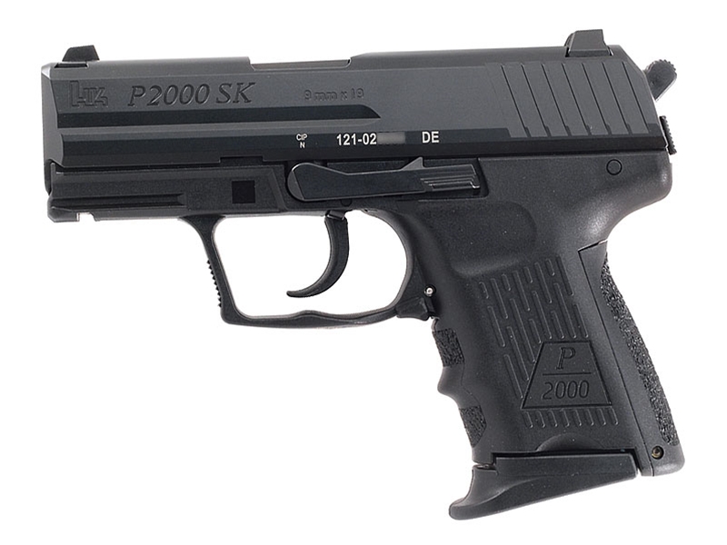 HK P2000SK V3 DA/SA 9mm 3.26' Pistol, 2-10rd Mags