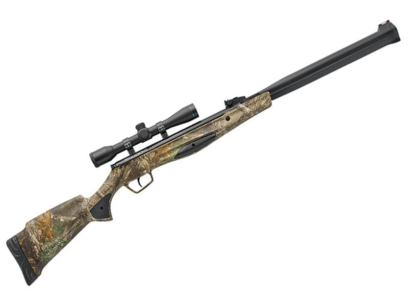 Stoeger S4000-E Suppressed Combo .177 Black Synthetic w/ 4x32 Scope Realtree Edge