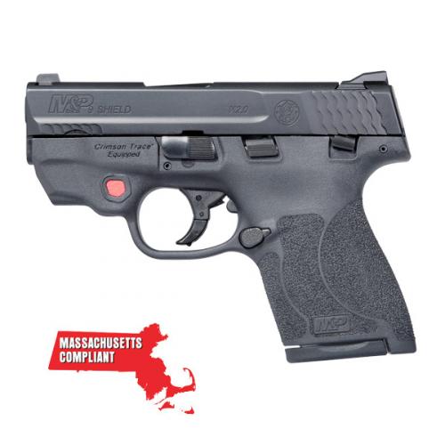 SMITH & WESSON M&P 9 Shield M2.0 *MA Compliant with CT Red Laser