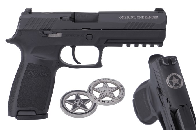 SIG SAUER P320 TEXAS RANGER