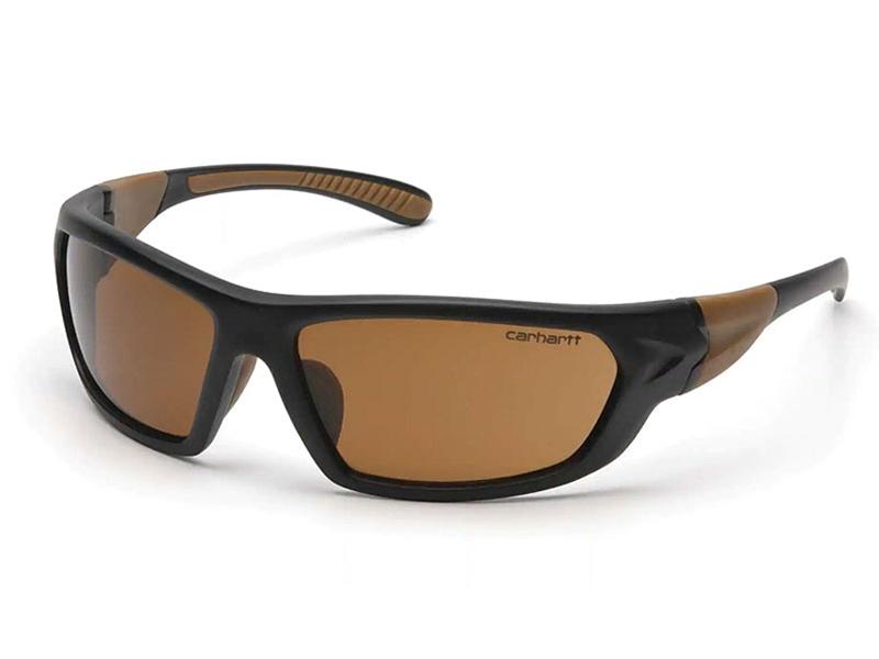 Carhartt CHB218D Carbondale Sandstone Bronze Lens, Black/Tan Frame