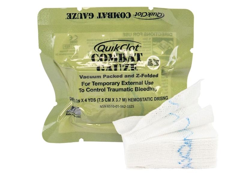North American Rescue Combat Gauze Z-Fold Hemostatic