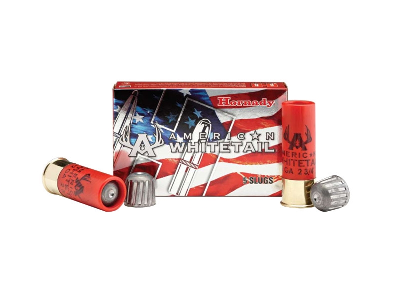 Hornady American Whitetail 12GA 2.75' 1oz Rifled Slug 5rd