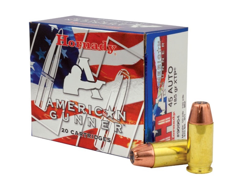 Hornady American Gunner .45ACP 185gr XTP 20rd