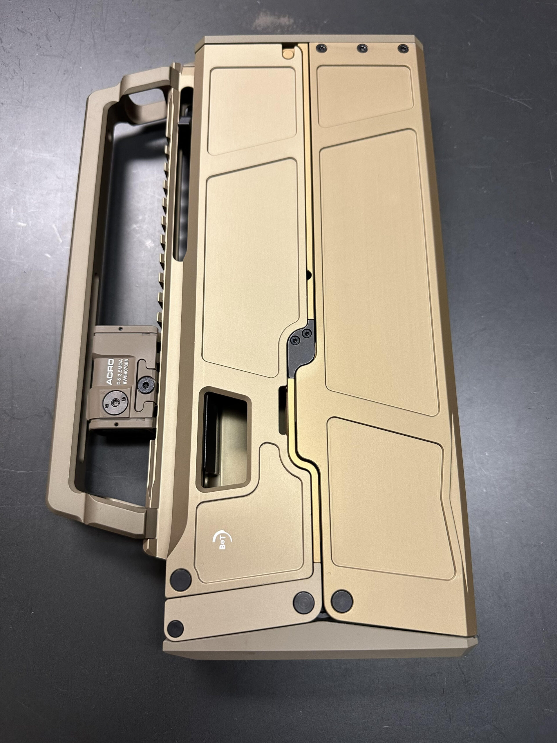 B&T BWC9 Foldable Chassis Kit for SIG 320 Coyote Tan FDE Anodized – BT-430298-CT