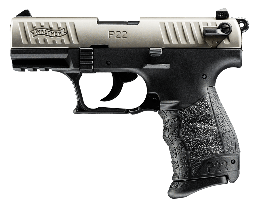 WALTHER P22 NICKEL CA COMPLIANT