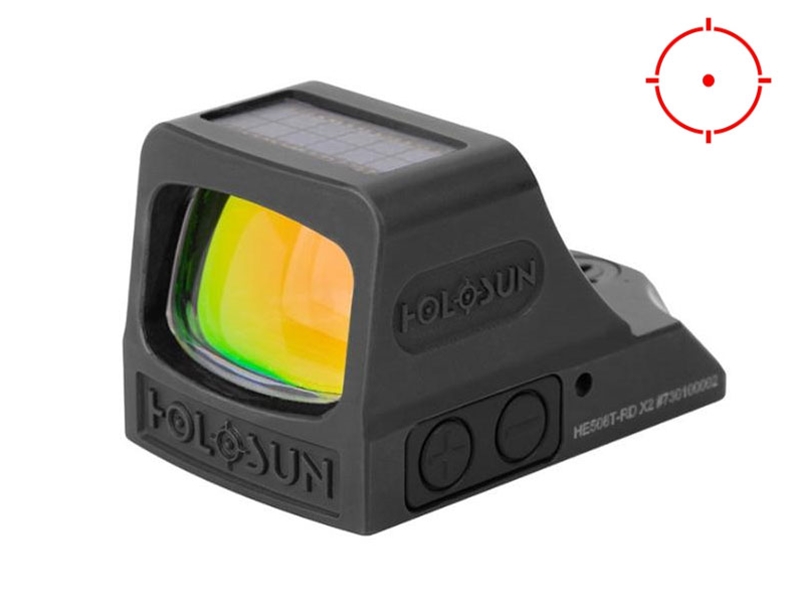 Holosun HE508T-RD X2 Titanium Solar MRS Red Dot Sight
