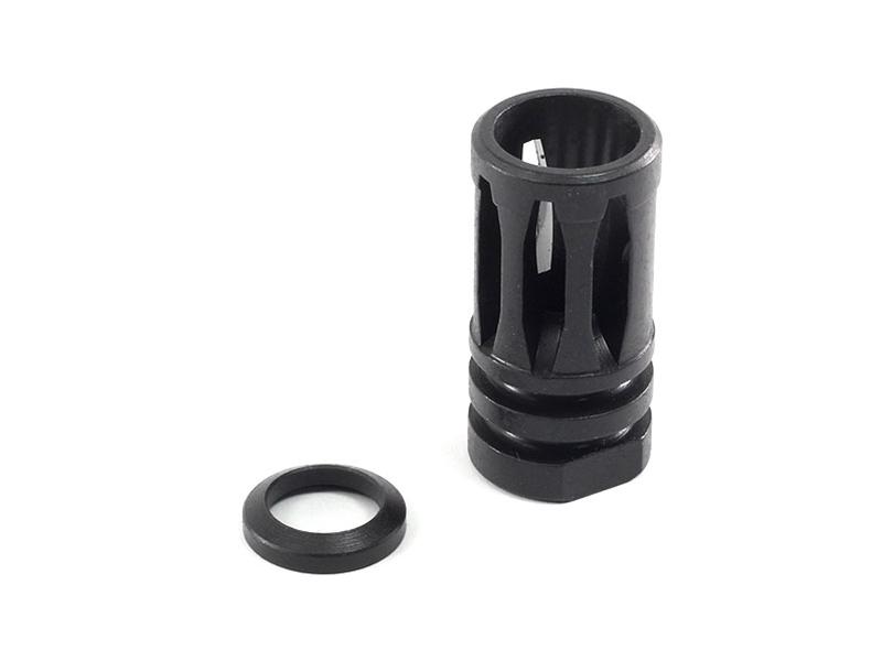 A2 Flash Hider 1/2'-28 Thread with Crush Washer