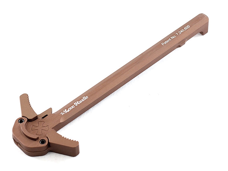 Noveske Love Handle AR15 Ambi Charging Handle, FDE