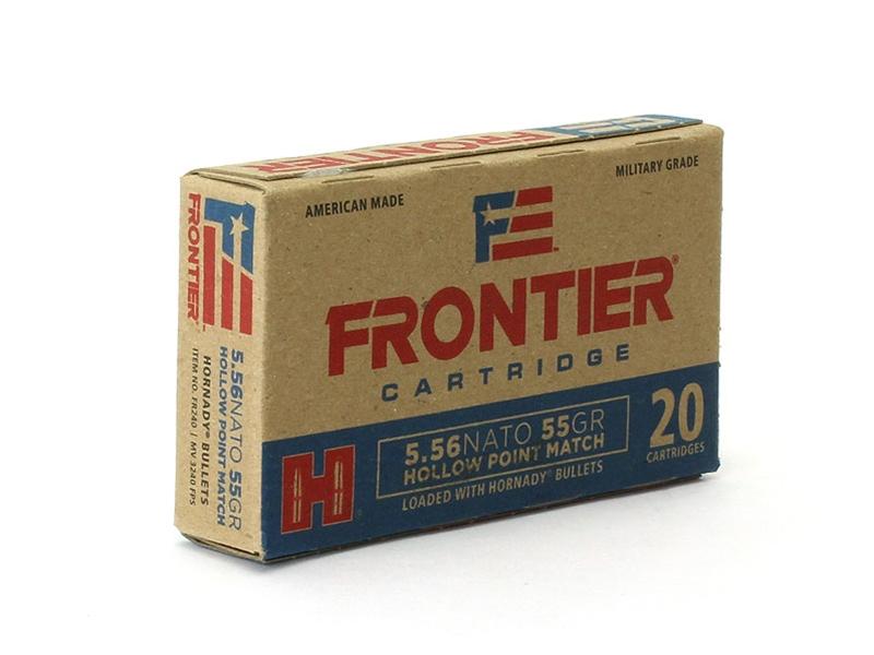 Hornady Frontier 5.56mm 55gr HP Match 20rd
