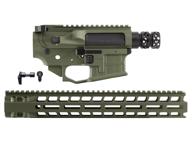 Radian Weapons Receiver Builder Kit w/ 14' Hand Guard, Radian OD