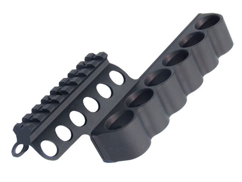 Mesa Tactical SureShell Carrier and Rail for Beretta 1301 Tactical (6-Shell, 12-GA)