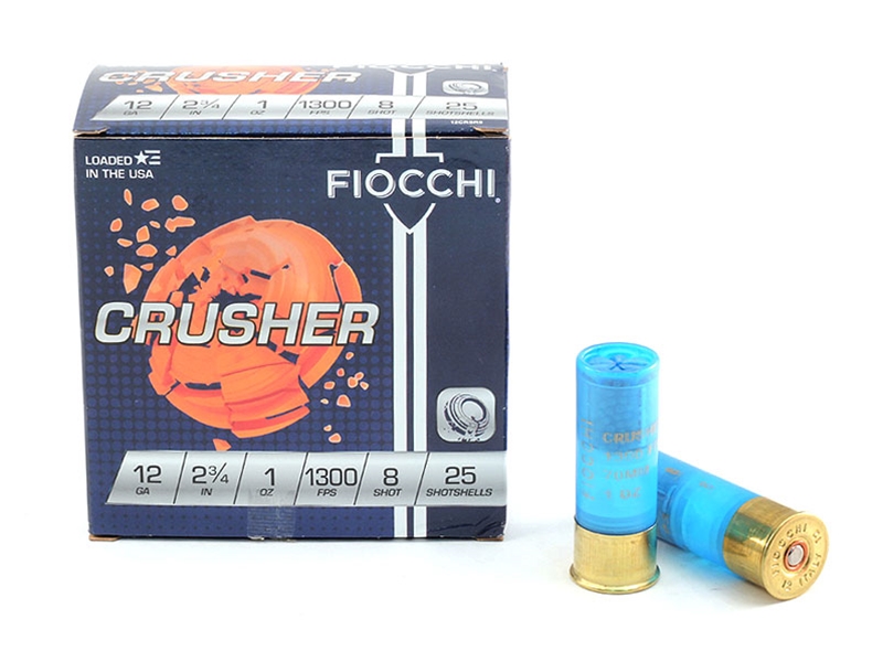 Fiocchi Exacta Target Crusher 12 Gauge 2.75' 1 oz 8 Shot 25rd