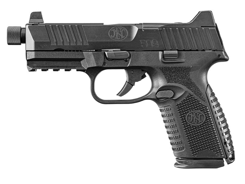 FN 509 Midsize Tactical 9mm NMS Black 4.5' TB