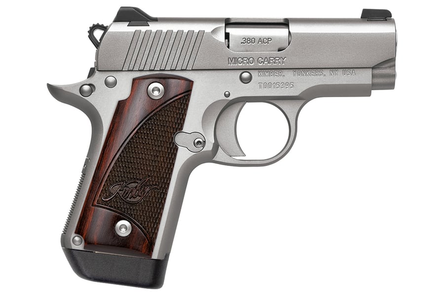 KIMBER MICRO STAINLESS ROSEWOOD (NS)