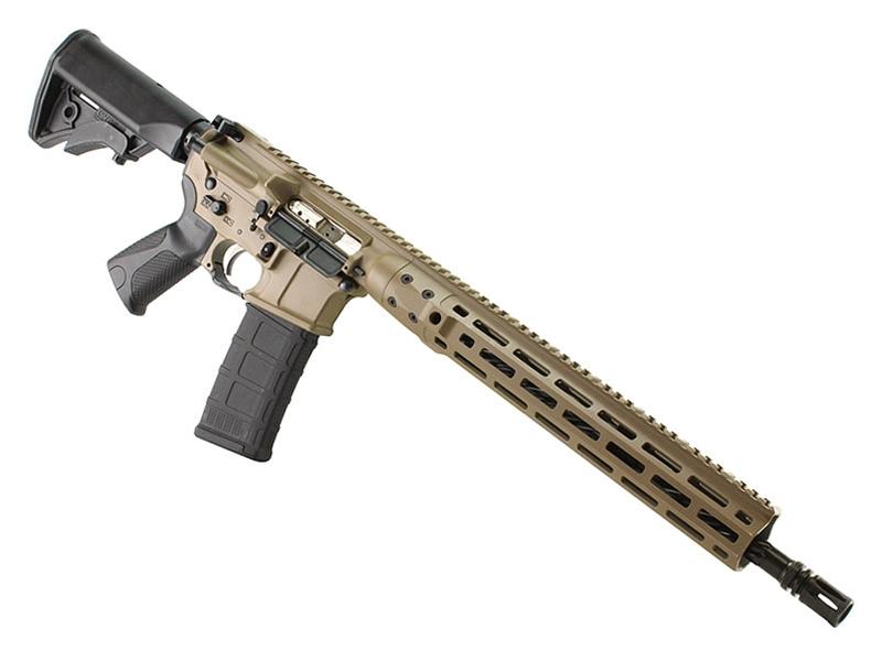 LWRC IC-DI MLOK Target Rail 5.56mm 16' Rifle, FDE