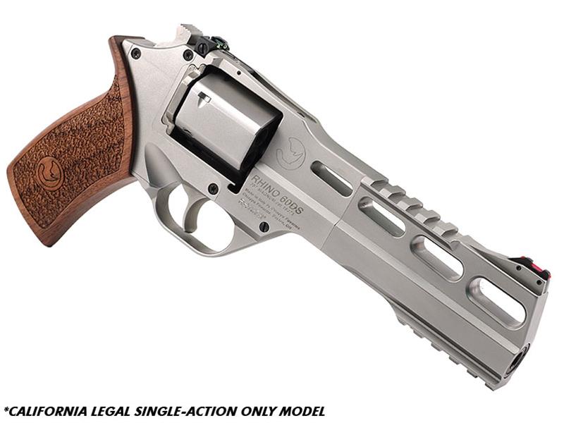 Chiappa Rhino 60SAR .357Mag 6' 6rd Revolver, Nickel - Single Action Only