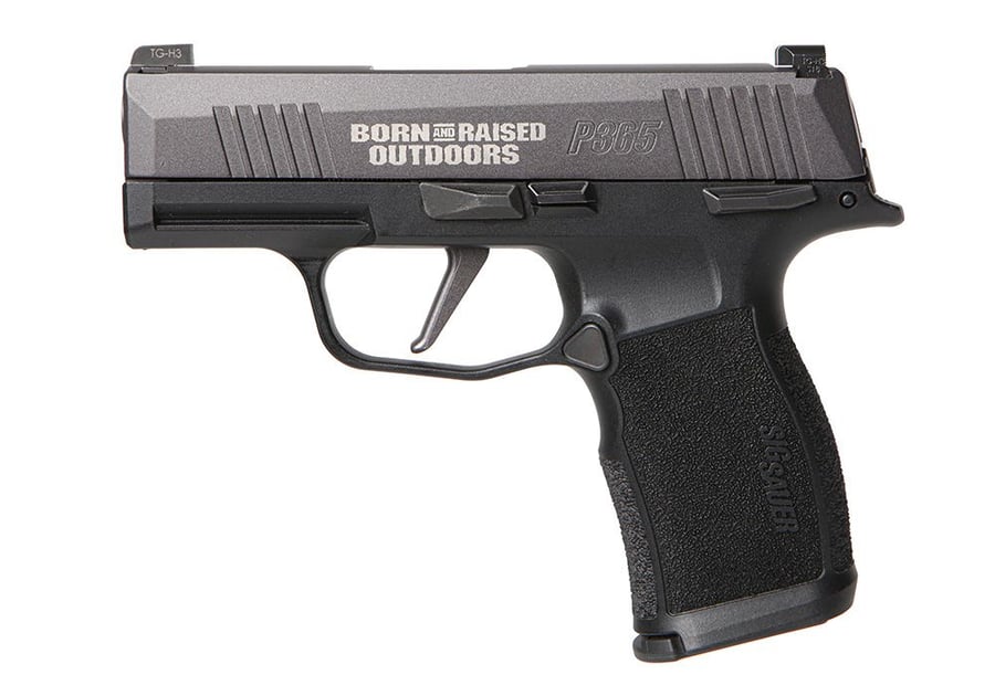 SIG SAUER P365X BORN AND RAISED