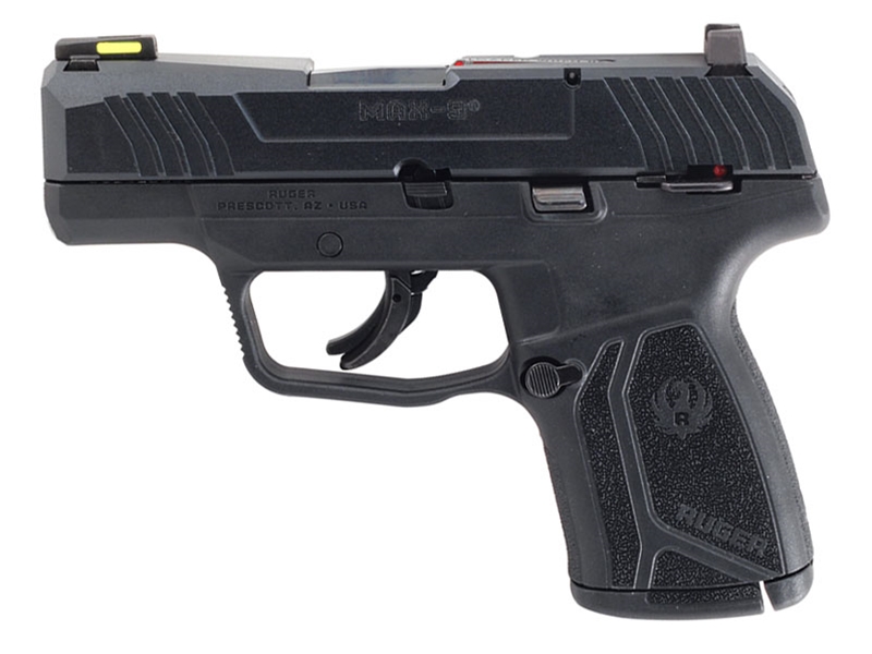 Ruger CA Max-9 9mm 3.2' 10rd Pistol, Black