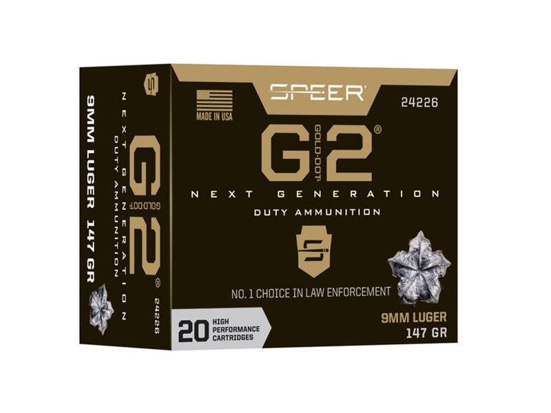 Speer Gold Dot G2 9mm 147gr 20rd