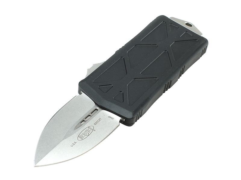 Microtech Knives Exocet D/E Black 1.98' Stonewash