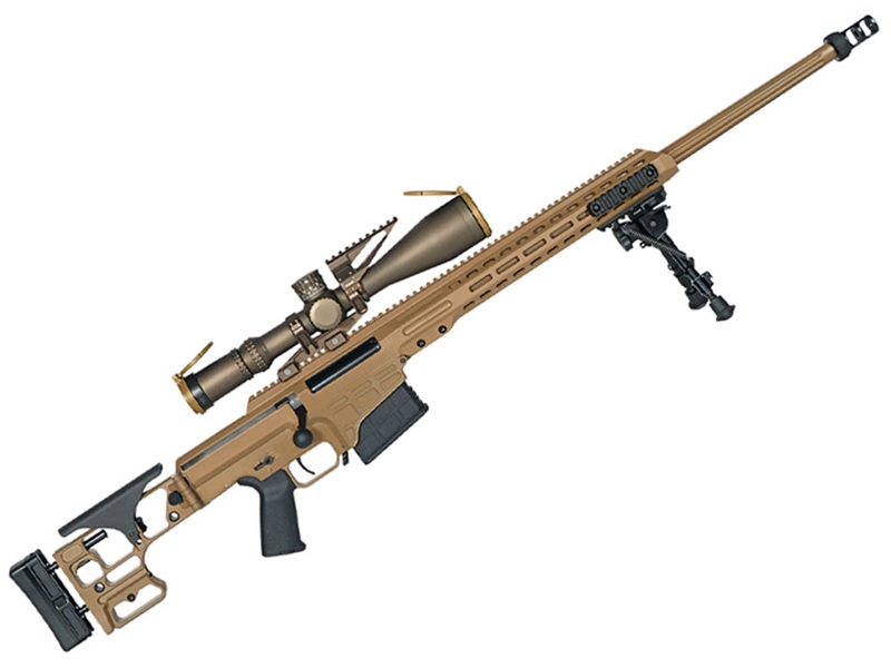 Barrett MK22 Mod 0 300 Norma Mag 26' Rifle, Coyote w/ Nightforce ATACR 7-35x56