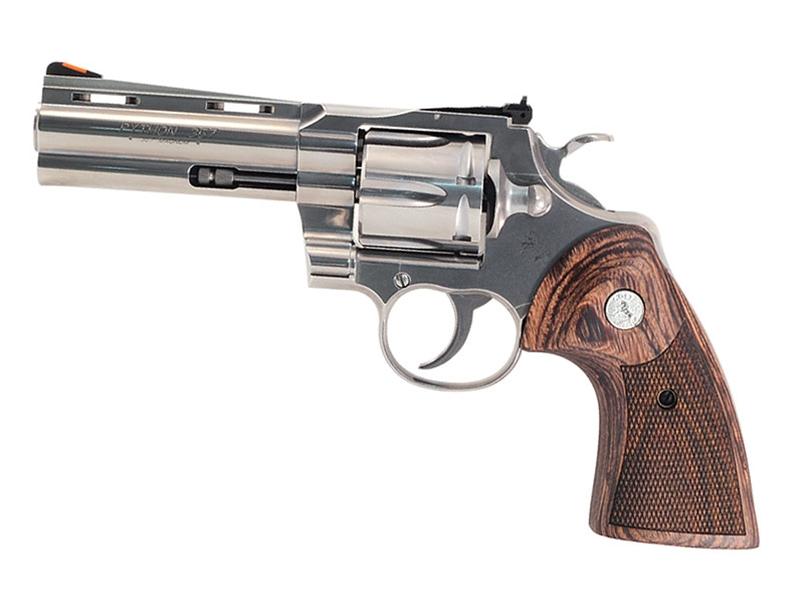 Colt Python .357Mag 4.25' 6rd Revolver, Stainless