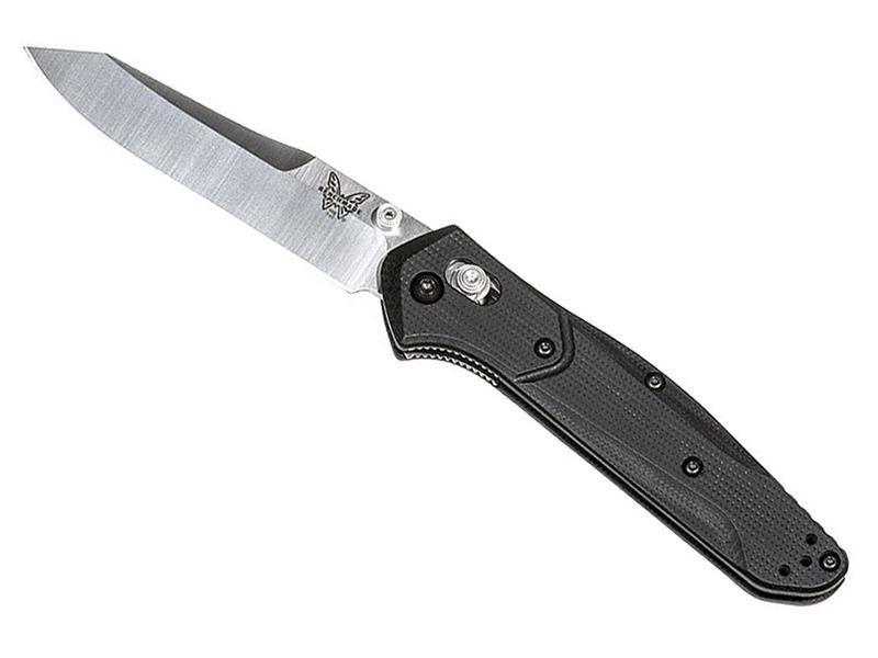 Benchmade Osborne 3.4' AXIS Folding Knife, Black G10