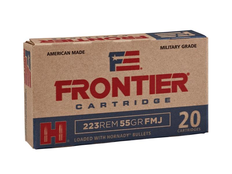 Hornady Frontier .223Rem 55gr FMJ BT 20rd
