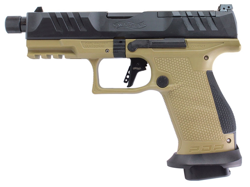 Walther PDP Pro SD 9mm 4.6' Pistol, FDE, TB