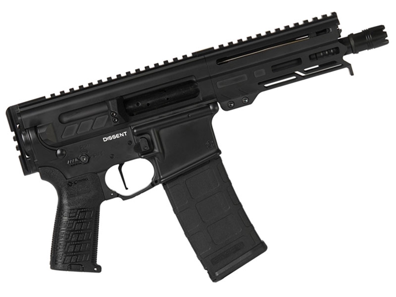 CMMG Dissent Mk4 300BLK 6.5' Pistol, Armor Black