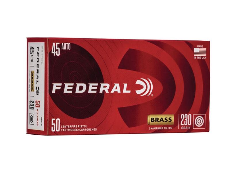 Federal .45ACP 230gr FMJ 50rd