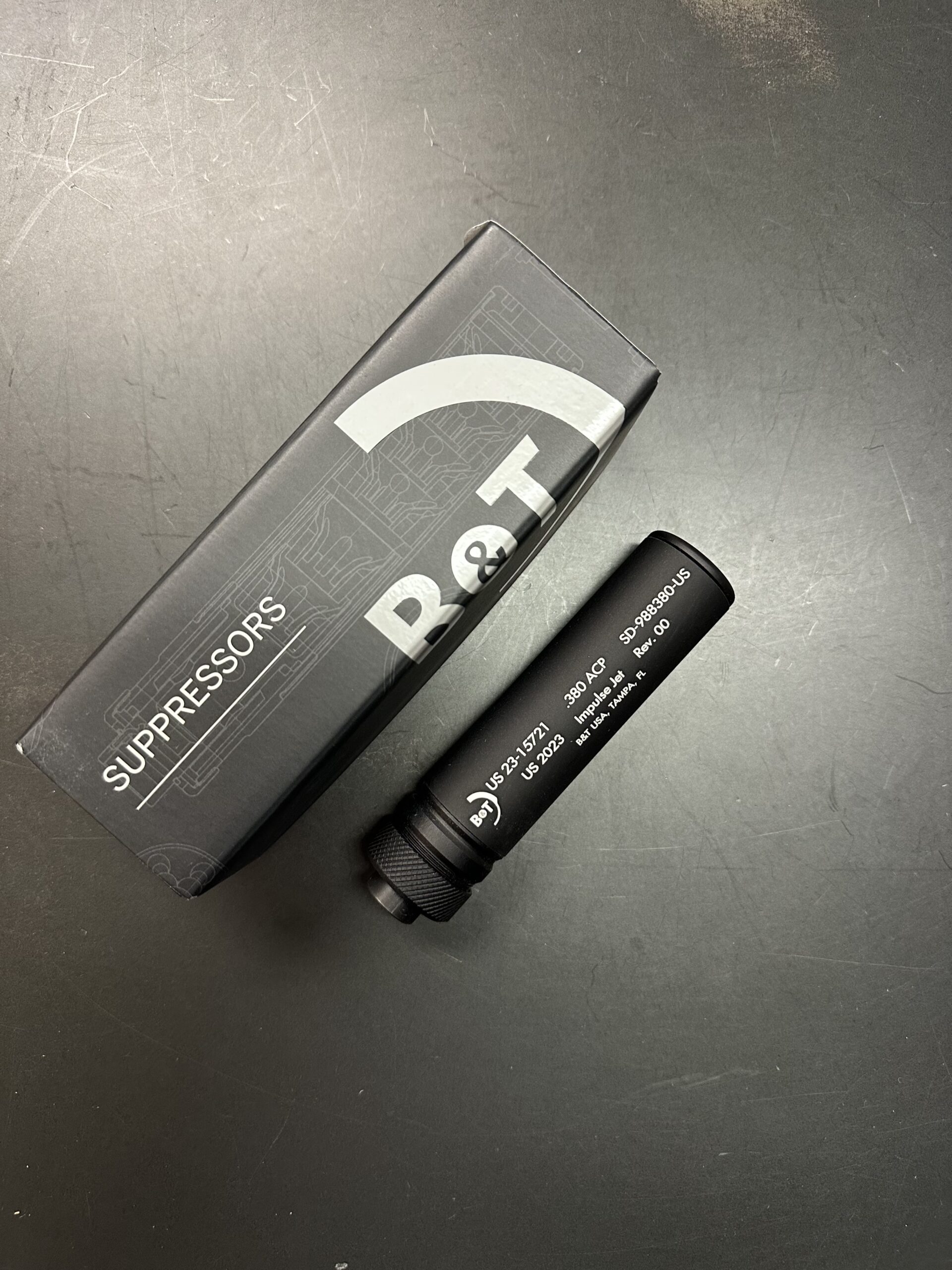 *RARE Discontinued B&T Impulse JET .380 Micro Suppressor SD-988380-US