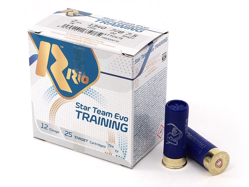 Rio Star Team EVO Training 12GA 2.75' 7/8oz 7.5 Shot 25rd